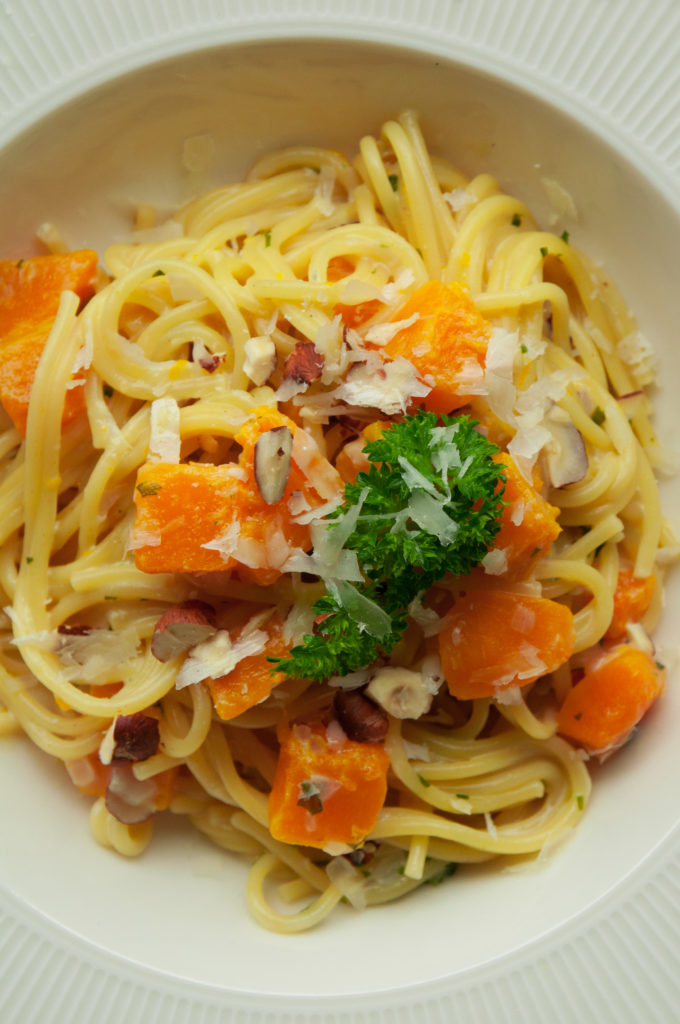 One Pot Pasta with Butternut Squash