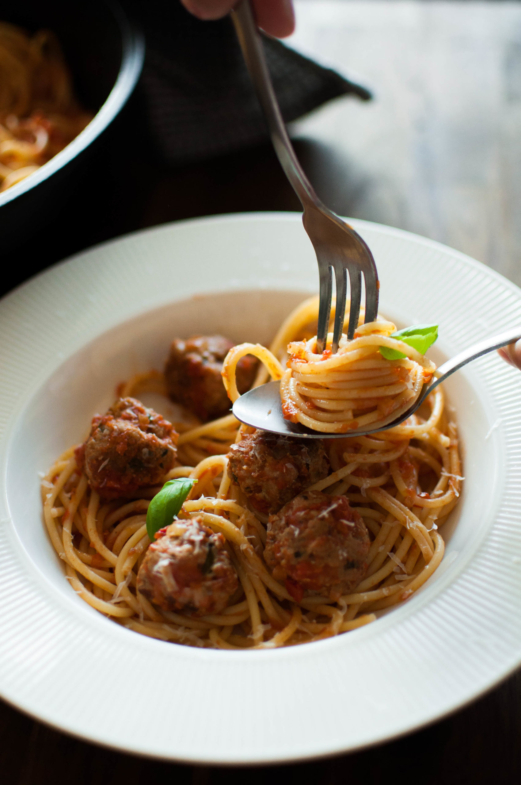 Italian Meatballs Spaghetti