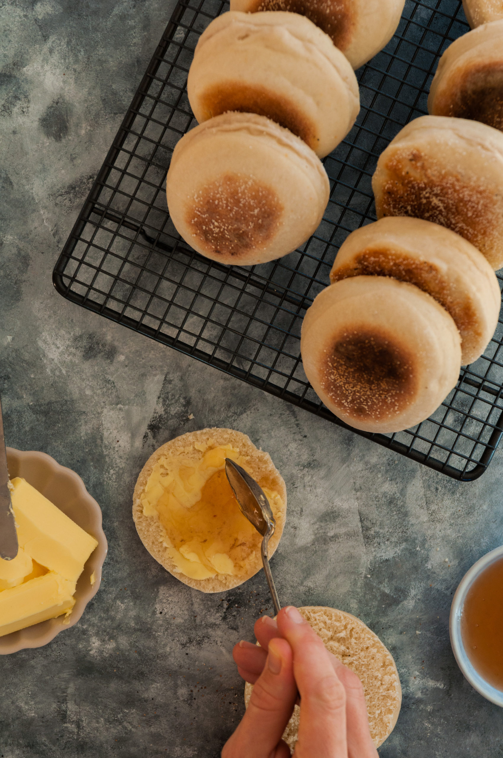 English muffins for great breakfast!