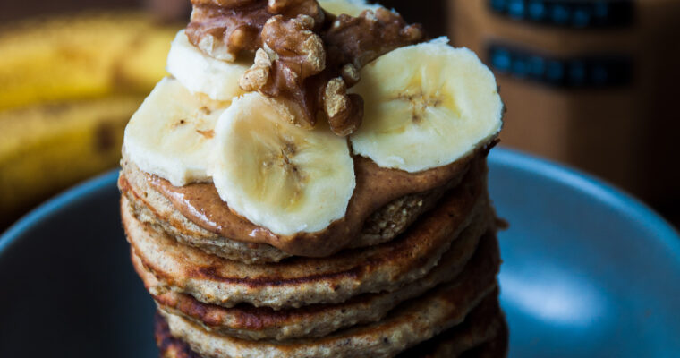 Banana and Oatmeal Pancakes