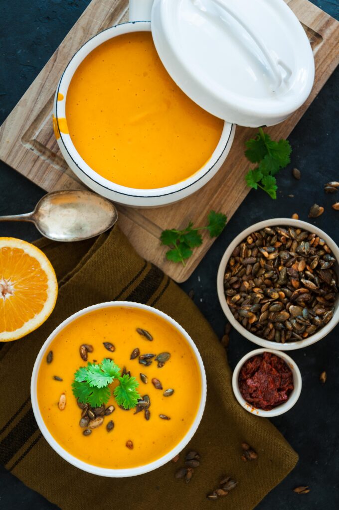 Butternut, Saffron and Orange Soup